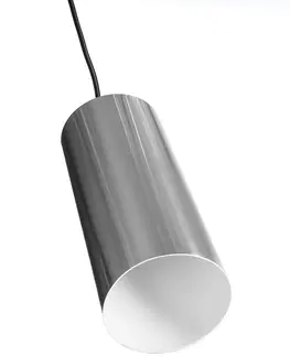Klasická závěsná svítidla Light Impressions Kapego závěsné svítidlo Barrel 220-240V AC/50-60Hz E27 1x max. 100,00 W 250 mm stříbrná 342050