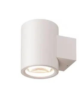 LED nástěnná svítidla SLV BIG WHITE OCULUS UP/DOWN WL vnitřní LED nástěnné přisazené svítidlo bílé 2000–3000 K 1004671
