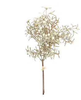 Umělé květiny Větvička White Berries 41cm