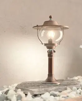 Sloupková světla Moretti Luce Soklová svítidla Adessora ve starožitném designu