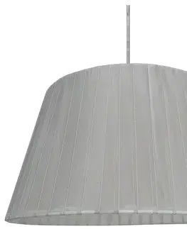 LED osvětlení Závesná lampa TIZIANO 1xE27 Candellux Světle šedá