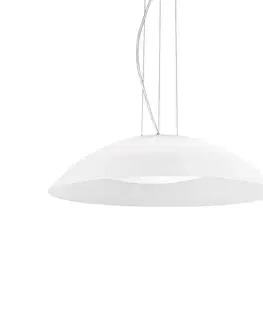 Moderní závěsná svítidla Ideal Lux LENA SP3 D64 BIANCO SVÍTIDLO ZÁVĚSNÉ 035727