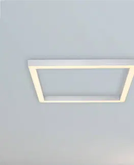 Stropní svítidla PURE Paul Neuhaus Pure-Lines LED stropní čtverec hliník