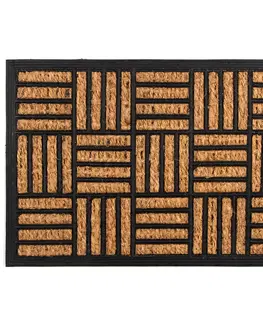 Koberce a koberečky Trade Concept Kokosová rohožka Squares, 40 x 60 cm
