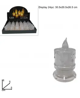 Svíčky PROHOME - Svíčka 5x8cm LED