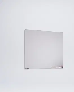 Zrcadla 3kraft Zrcadlo Stella 90x78 cm lesklé bílé