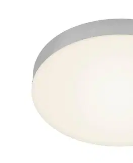 LED stropní svítidla BRILONER LED stropní svítidlo, pr. 27,8 cm, 21 W, stříbrná BRI 7066-014