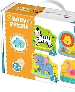 Hračky puzzle TREFL - Puzzle baby classic zvířátka safari