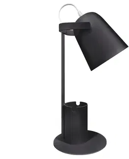 Lampy  Stolní lampa ROLIG 1xE27/25W/230V černá 