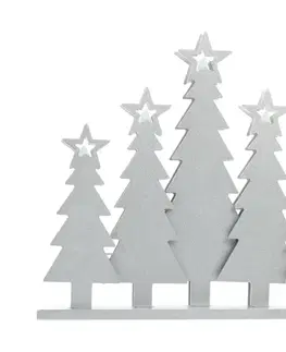 Vánoční osvětlení  RXL 441 Vánoční dekorace stromečky, 5LED, WW