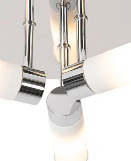 Venkovni stropni svitidlo Moderní koupelnové stropní svítidlo chrom 3-světlo IP44 - Van