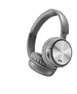 Elektronika SWISSTEN Bluetooth sluchátka TRIX, šedá
