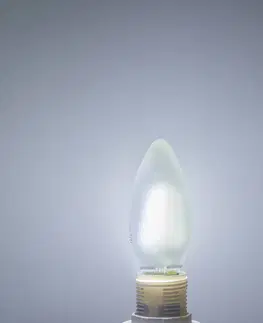 Chytré žárovky LUUMR Prios Smart LED žárovka matná E14 4,2W Tuya WLAN CCT