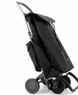 Nákupní tašky a košíky Rolser I-Max TERMO Zen 4 Logic, černá nákupní taška na kolečkách