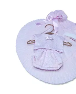 Hračky panenky LLORENS - M26-306 obleček pro panenku miminko NEW BORN velikosti 26 cm