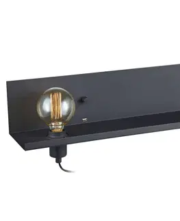 Nástěnná svítidla Markslöjd Moderní nástěnné svítidlo Multi USB - s nabíjecí přípojkou