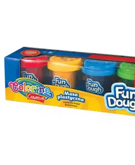 Hračky PATIO - Colorino modelovací hmota - Fun Dough 4 barvy