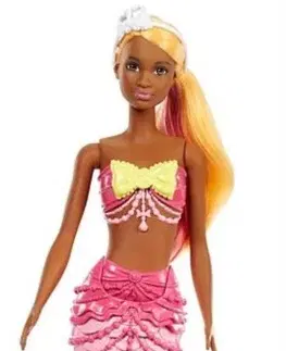 Hračky panenky MATTEL - Mořská panna Barbie Dreamtopia Oranžové vlasy