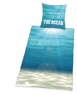Povlečení Herding Bavlněné povlečení The Ocean, 140 x 200 cm, 70 x 90 cm