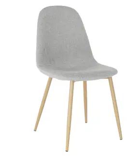Židle Jídelní židle LEGA Tempo Kondela Světle šedá