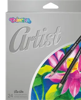 Hračky PATIO - Colorino pastelky Artist barevné 24 barev