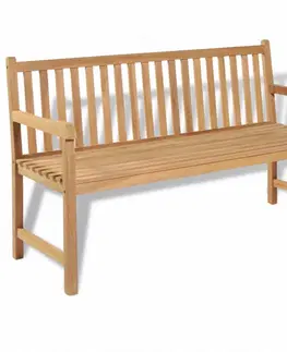 Zahradní lavice Zahradní lavička 150 cm z teakového dřeva