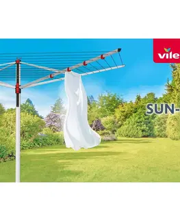Sušáky na prádlo Vileda Sun-Lift venkovní sušák, 50 m