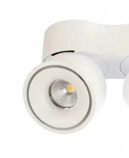 LED bodová svítidla Light Impressions Deko-Light stropní přisazené svítidlo Uni II Double 220-240V AC/50-60Hz 20,00 W 3000 K 1350 lm 212 mm bílá  348125