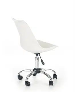 Kancelářské židle HALMAR Kancelářská židle Cori bílá