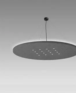 Závěsná světla LED-Works Austria LEDWORKS Sono-LED Round 16 závěs 940 38° šedá