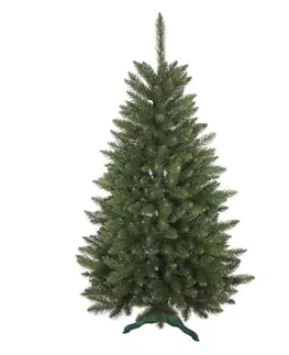 Vánoční stromky Krásný umělý vánoční stromek zelený smrk 150 cm