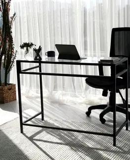 Kancelářské a psací stoly Psací stůl NETWORK černý