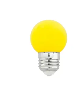 LED žárovky FARO LED žárovka G45 žlutá E27 1W