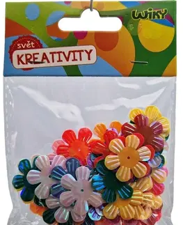 Hračky WIKY - Kreativní sada dekorace květiny 10g