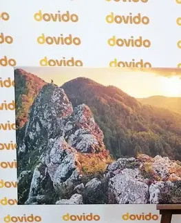 Obrazy přírody a krajiny Obraz Vršatské bradla na Slovensku