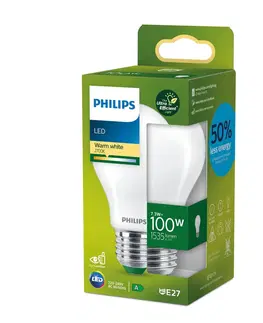 LED žárovky Philips Philips E27 LED žárovka A60 7,3W 1535lm 2700K mat