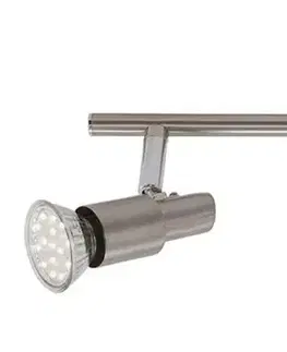 LED bodová svítidla BRILONER Bodové svítidlo 47,5 cm 3xGU10 9W 840lm matný nikl BRI 2907-032