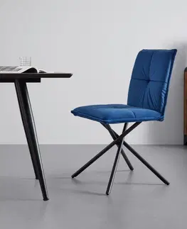 Židle do jídelny Židle Lunita Modrá