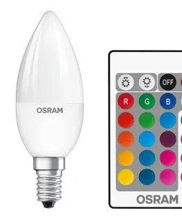 Stmívatelné LED žárovky OSRAM OSRAM LED žárovka E14 4,2W Star+svíčka mat remote