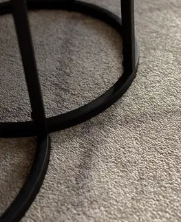Koberce a koberečky Dywany Lusczow Kusový koberec SOFT ROMBY ETNO krémovo-béžový, velikost 140x190