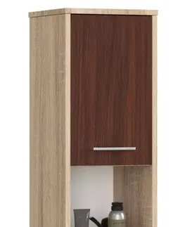 Koupelnový nábytek Ak furniture Koupelnová skříňka Fin II 30 cm sonoma/venge