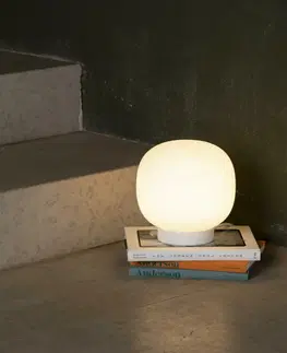 Lampy na noční stolek FARO AMELIA stolní lampa, bílá
