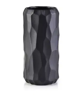 Dekorativní vázy Mondex Keramická váza BABETTE 26 cm černá