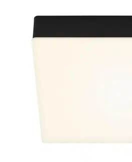 LED stropní svítidla BRILONER LED stropní svítidlo, 21,2 cm, 16 W, černá BRI 7070-015
