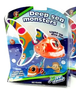 Hračky WIKY - Ryba svítící do vody 14cm, Mix produktů