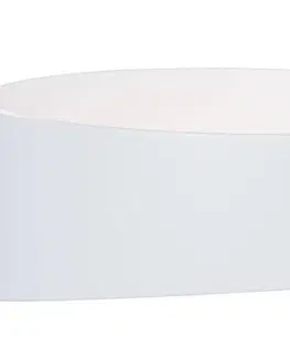 Nástěnná svítidla Maytoni LED nástěnné světlo Trame, oválný tvar v bílé