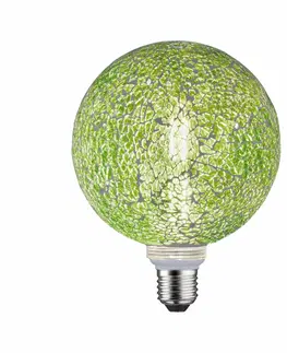 LED žárovky PAULMANN LED G125 E27 Miracle Mosaic zelená 2700K stmívatelné 287.47