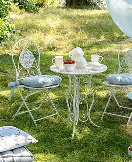 Zahradní nábytek Zahradní sada Rosane stolek + 2 židle