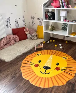 Hrací podložky Hrací podložka pro miminko - Žlutý lev