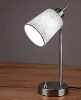 Stolní lampy na noční stolek NOWA GmbH Stolní lampa Lee s ohebným ramenem